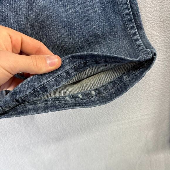 Diesel jeans Fits 32x32 Blue Roody Only The Brave Dark Wash Whisker Vintage y2k - Picture 8 of 16